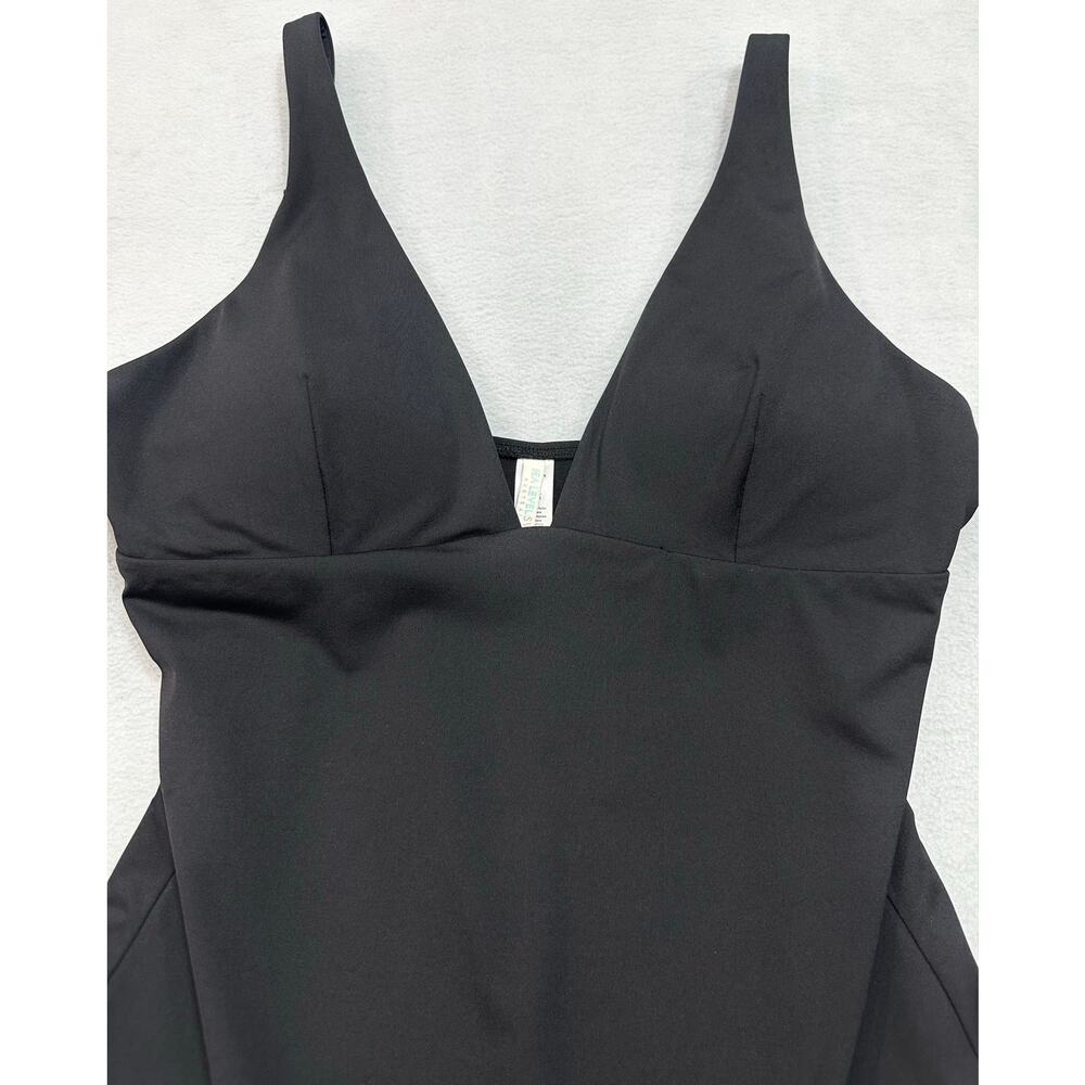 Sea Level Swim Australia Black Plunge V Neck One Piece Swimsuit Size 12 - Picture 4 of 11